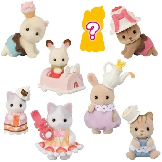 Sylvanian Families Baking Baby Party Series