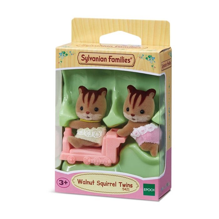 Sylvanian Families Walnut Squirrel Twins