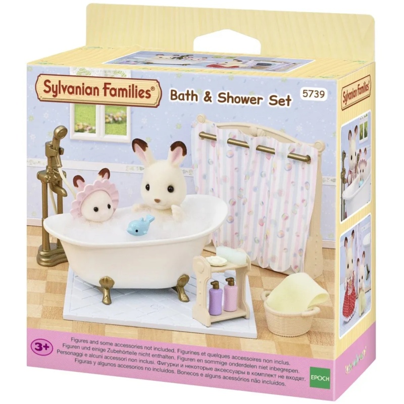 Sylvanian Families Bath & Shower Set