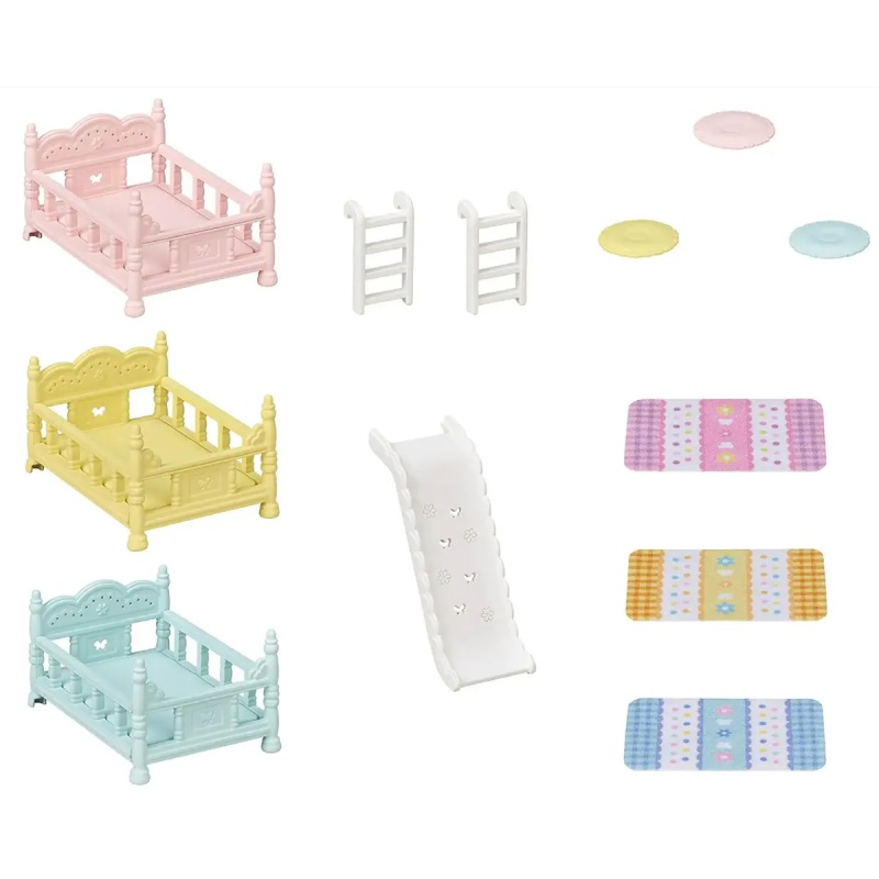 Sylvanian Families Triple Bunk Beds