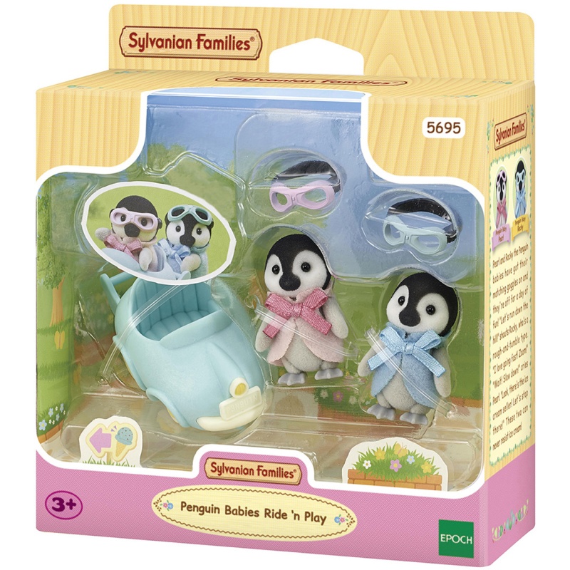 Sylvanian Families Penguin Babies Ride 'n Play