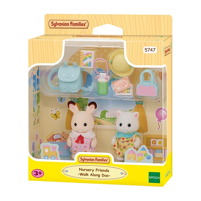 Sylvanian Families Nursery Friends - Walk Along Duo