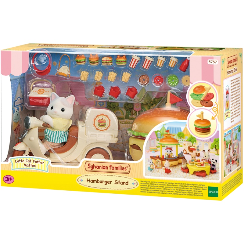 Sylvanian Families Hamburger Stand