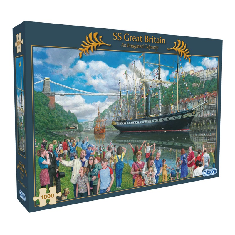 Gibsons An Imagined Odyssey 1000 Piece Puzzle In Multi