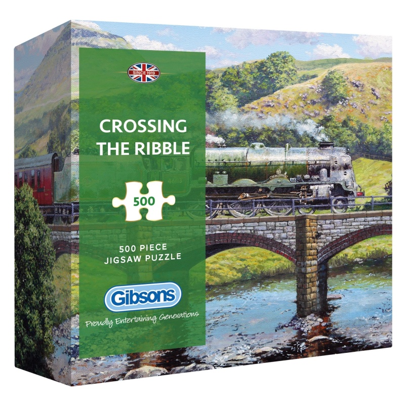 Gibsons Gibsons Crossing the Ribble 500 Piece Puzzle