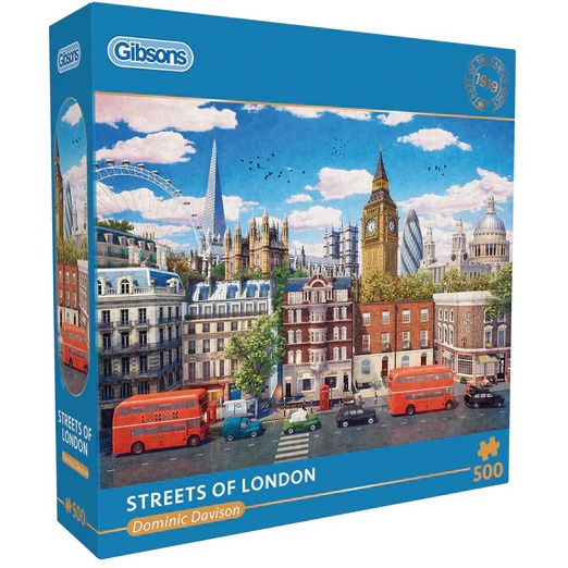 Gibsons Gibsons Streets of London 500 Piece Puzzle