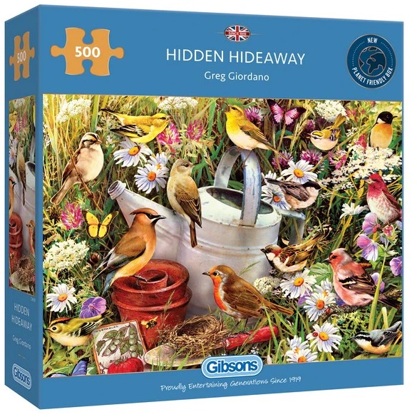 Gibsons Gibsons Hidden Hideaway 500 Piece Puzzle