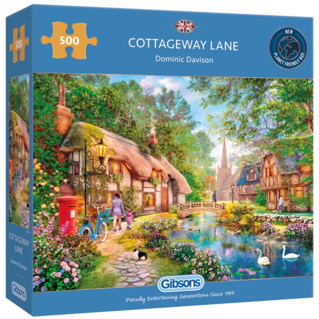 Gibsons Gibsons Cottageway Lane 500 Piece Puzzle