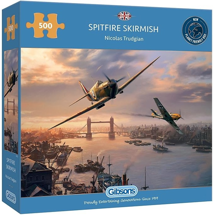 Gibsons Spitfire Skirmish 500 Piece Puzzle