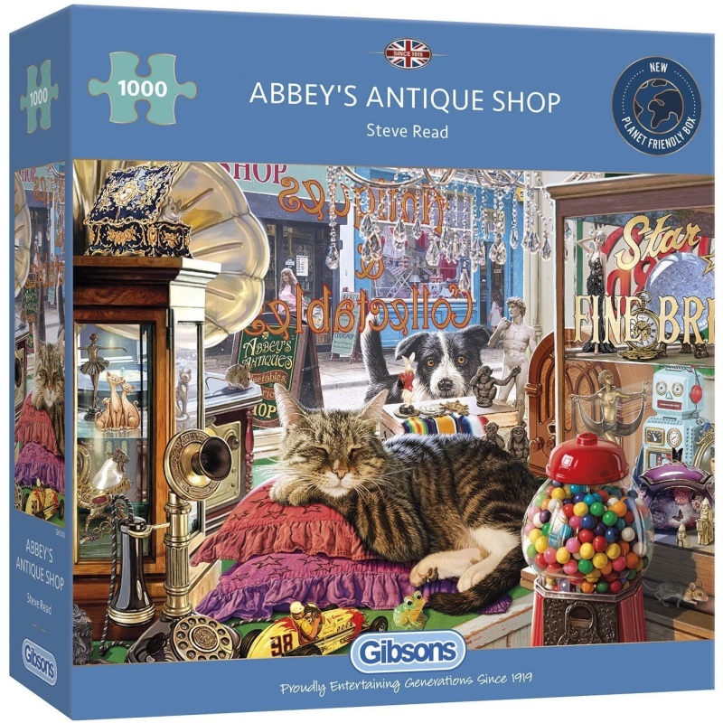 Gibsons Gibsons Abbey's Antique Shop 1000 Piece Puzzle