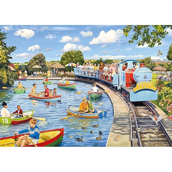 Gibsons The Boating Lake 1000 Piece Puzzle