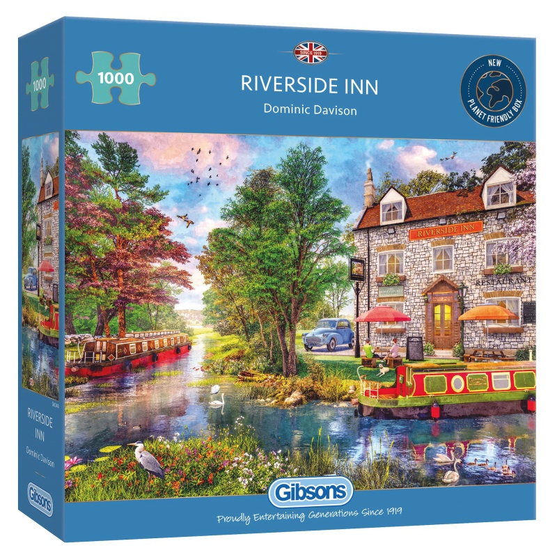 Gibsons Gibsons Riverside Inn 1000 Piece Puzzle