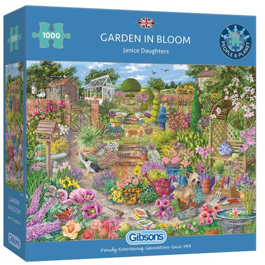 Gibsons Gibsons Garden in Bloom 1000 Piece Puzzle