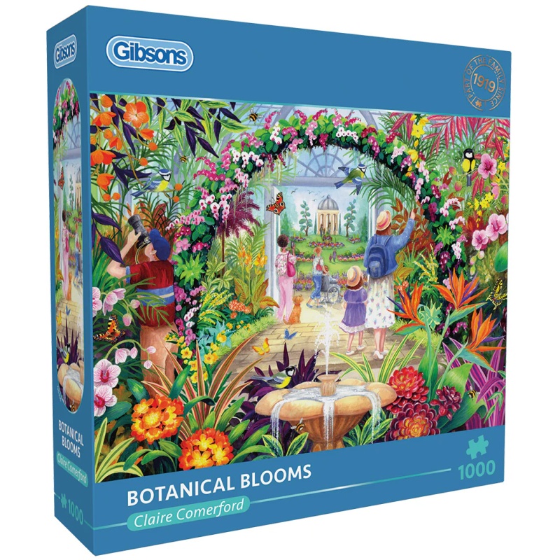 Gibsons Gibsons Botanical Blooms 1000 Piece Puzzle