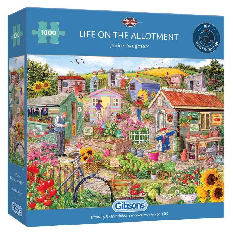 Gibsons Gibsons Life on the Allotment 1000 Piece Puzzle