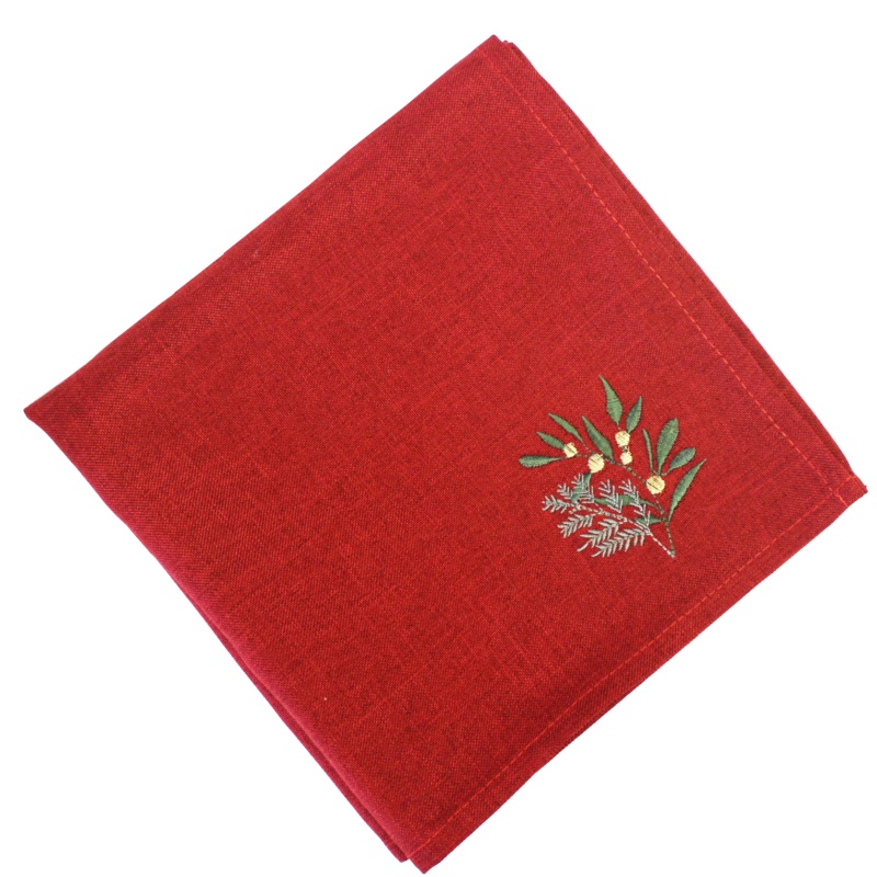 Peggy Wilkins Peggy Wilkins Guinevere Napkin 45cm - Red