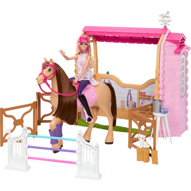 Barbie The Great Horse Chase Ultimate Stable Playset