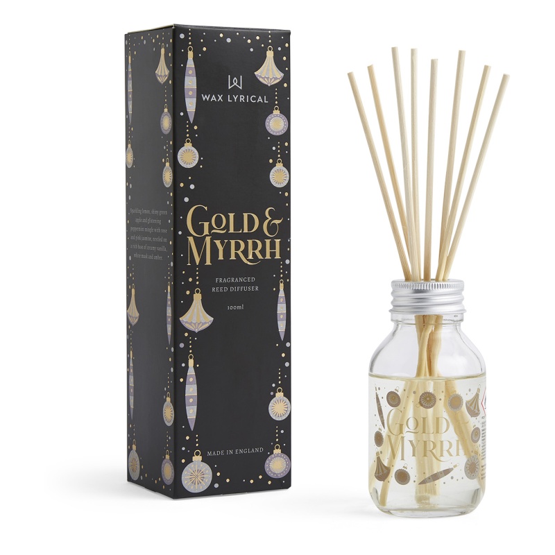 Wax Lyrical Starry Night Reed Diffuser Gold & Myrrh 100ml