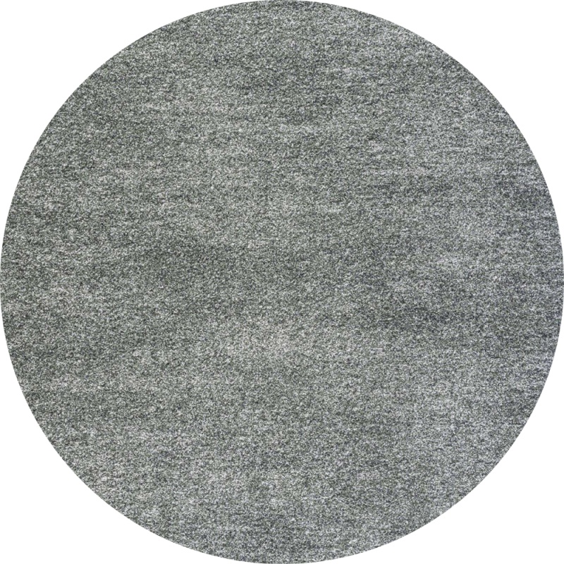 Mastercraft Mastercraft 023-0600/4747 Mehari Shaggy Round Rug - Grey