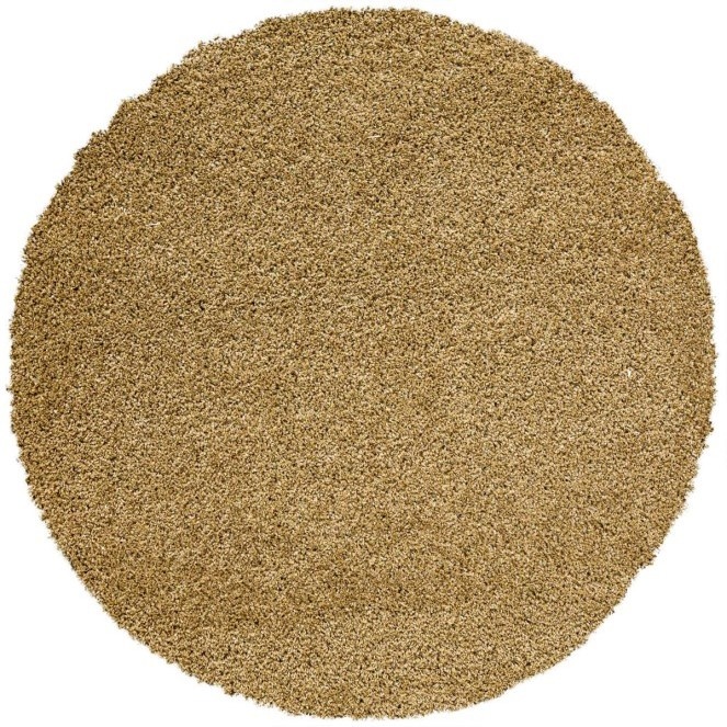 Mastercraft Mastercraft 039-0001/2244 Twilight Shaggy Round Rug - Gold