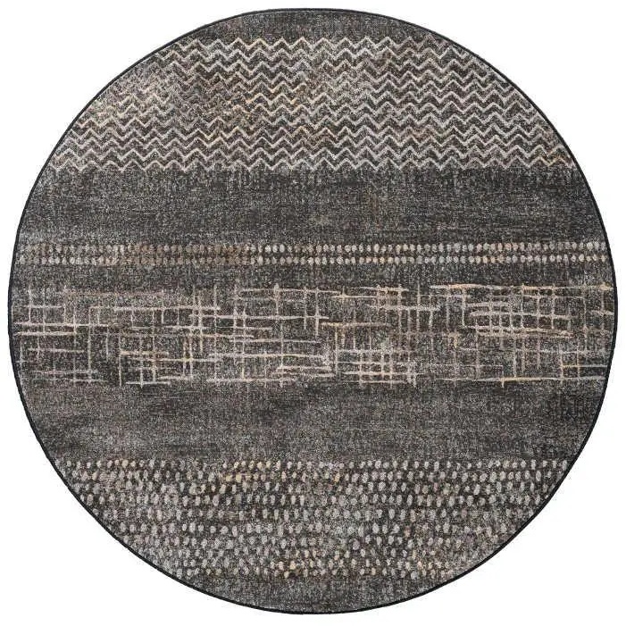 Mastercraft Mastercraft 063-0857/3293 Galleria Round Rug - Charcoal