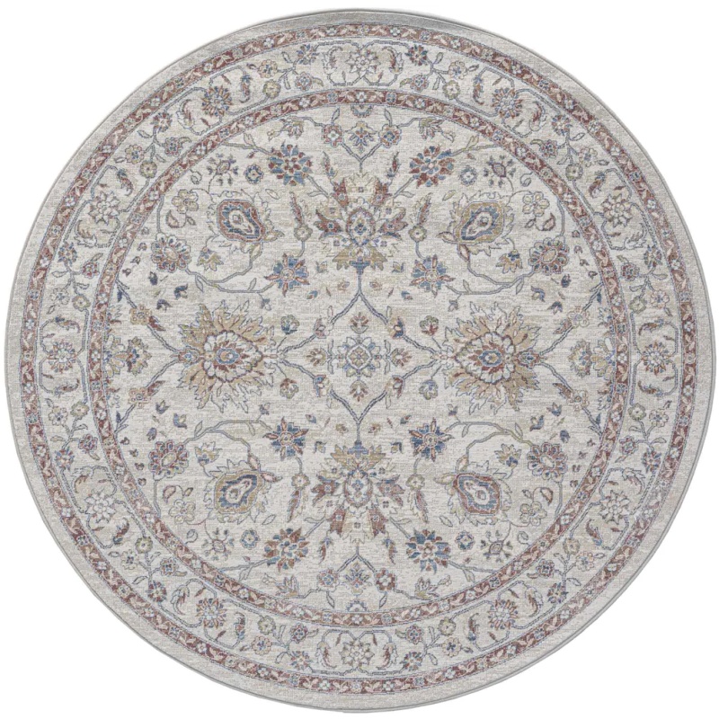 Mastercraft Mastercraft 057-0166/6484 Da Vinci Round Rug - Cream