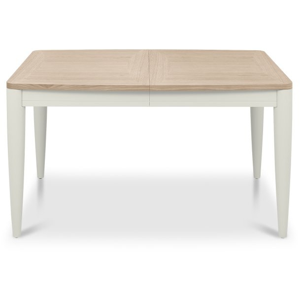 Delta Scandi Oak & Soft Grey 4-6 Seater Extending Dining Table