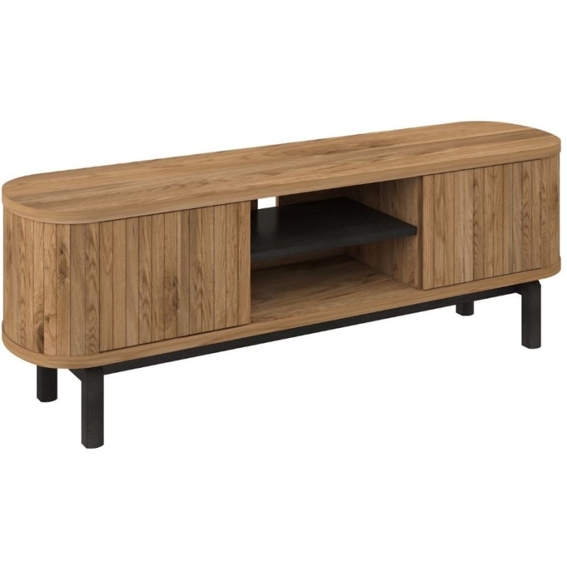 Kingston Rustic Oak Entertainment Unit