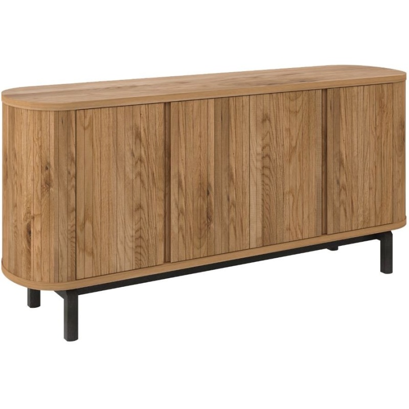 Downtown Kingston Rustic Oak Wide Sideboard