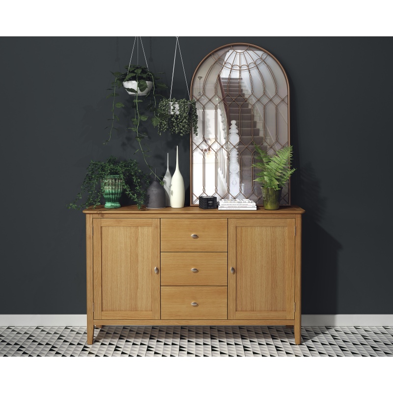 Downtown Hardwick Oak Large Sideboard