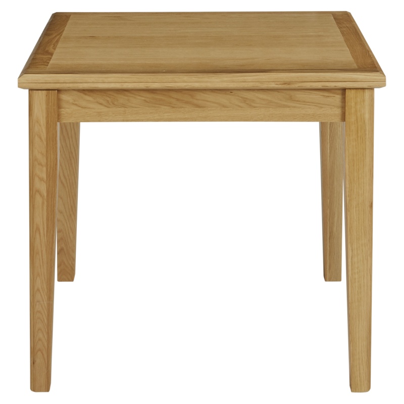 Downtown Hardwick Oak Flip Top Extending Dining Table