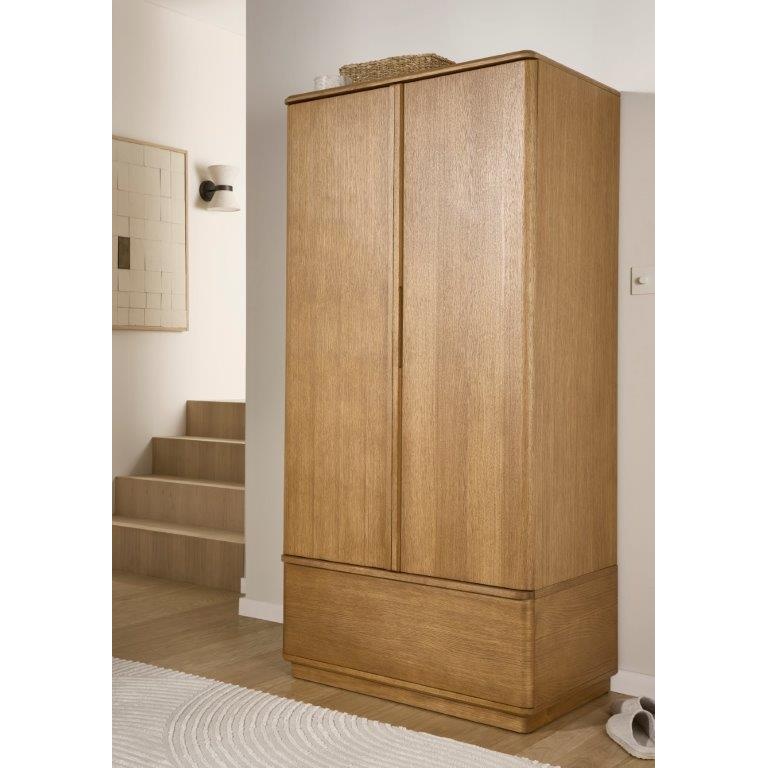 Colorado 2 Door 1 Drawer Wardrobe