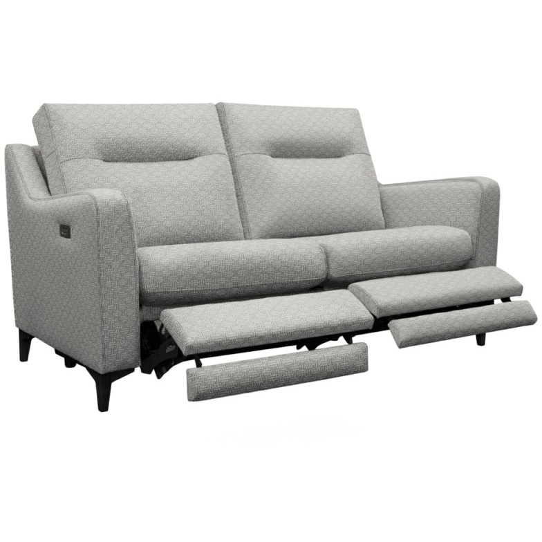 G Plan G Plan Austen 2 Seater Fabric Sofa With Double Power Footrest & USB