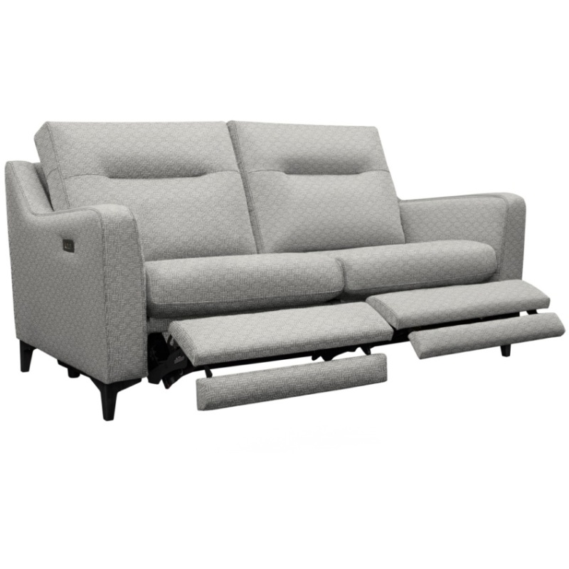 G Plan G Plan Austen 3 Seater Fabric Sofa With Double Power Footrest & USB