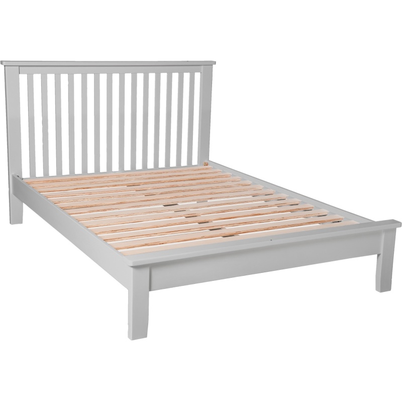 Cannes Bed Frame - Painted Pebble Grey