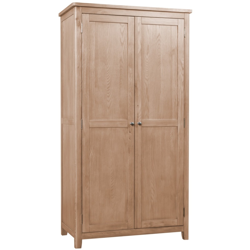 Cannes Full Hanging Wardrobe - Oak