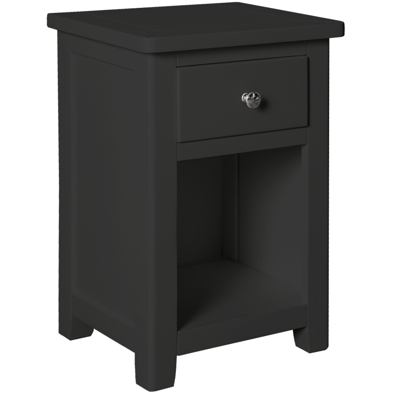 Cannes Nightstand - Painted Charcoal