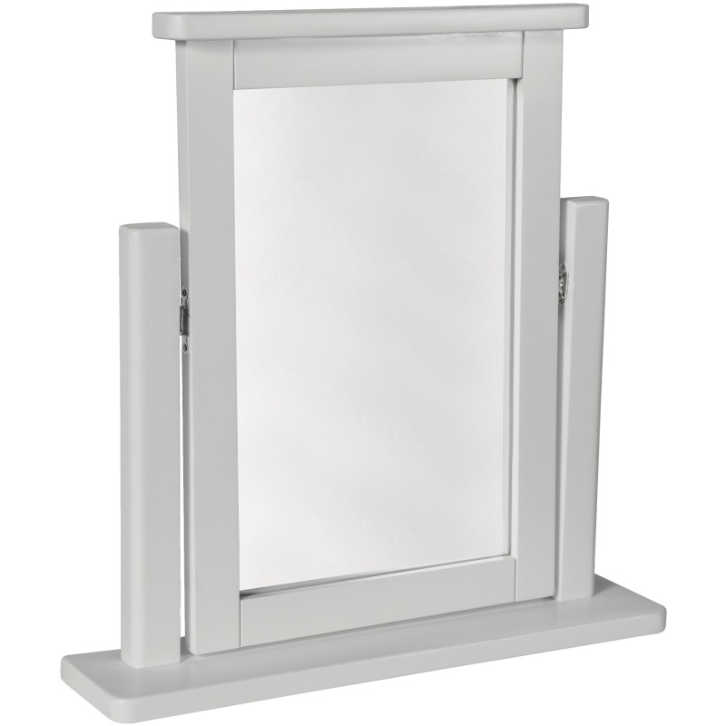 Cannes Dressing Table Swing Mirror - Painted Pebble Grey