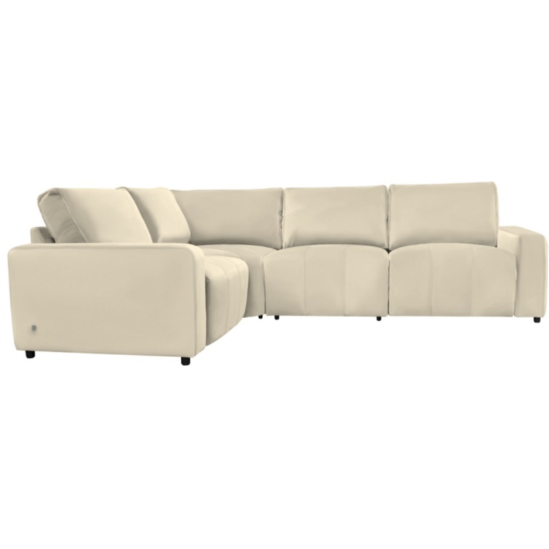 G Plan G Plan Vintage Morley 4 Seater Leather Corner Sofa