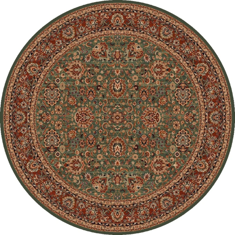 Mastercraft Mastercraft 4362/400 Kashqai Round Rug - Green