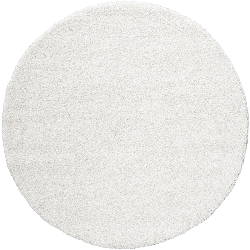 Mastercraft Mastercraft 023-0001/6268 Mehari Shaggy Round Rug - Cream