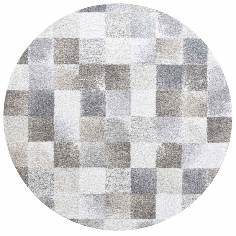 Mastercraft Mastercraft 023-0245/6262 Mehari Shaggy Round Rug - Beige