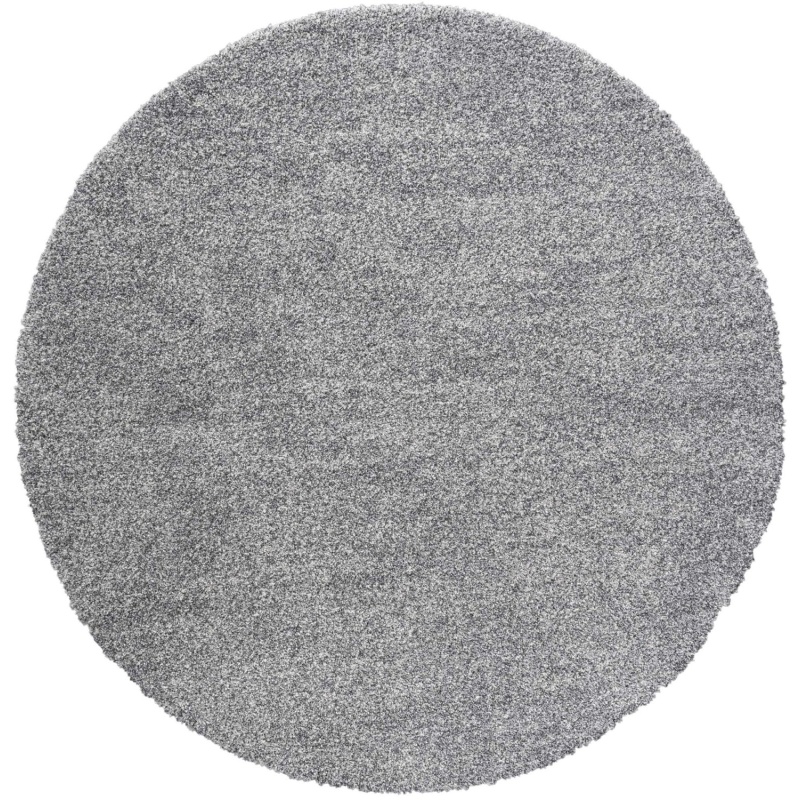 Mastercraft Mastercraft 023-0500/4258 Mehari Shaggy Round Rug - Grey