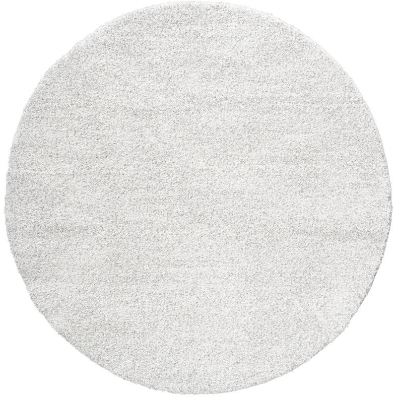 Mastercraft Mastercraft 023-0500/6242 Mehari Shaggy Round Rug - Cream