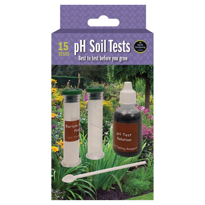 Garland pH Soil Tests 15 Tests In Clear