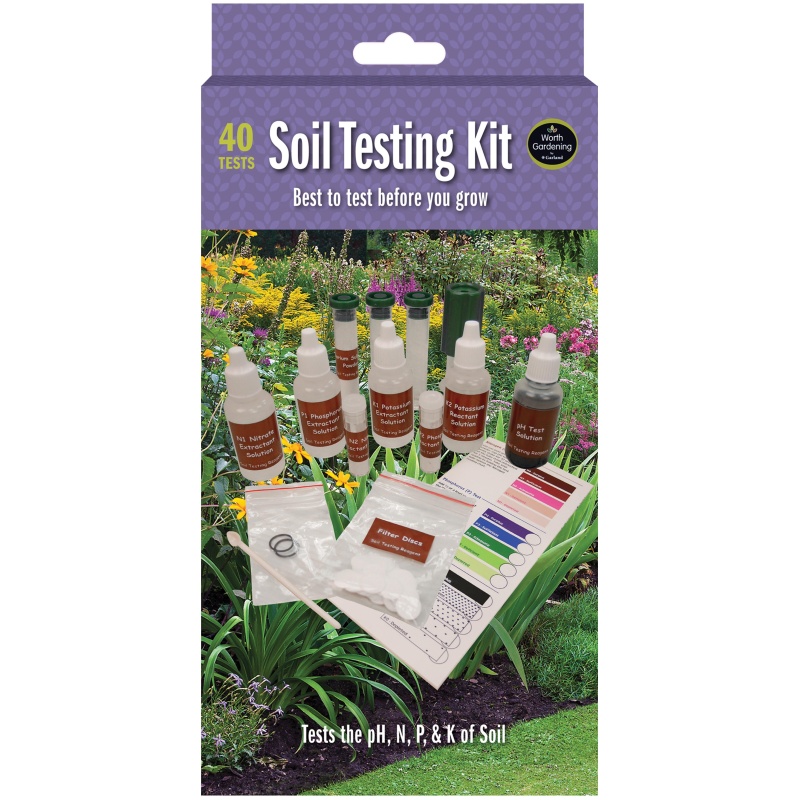 Garland Soil Testing Kit 40 Tests In Multi