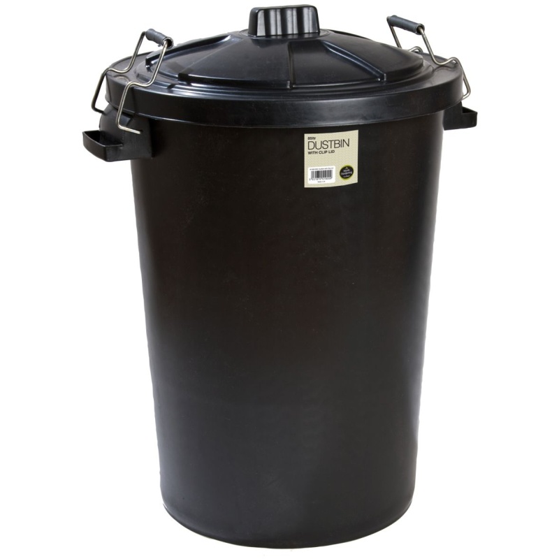 Garland Dust Bin With Clip Lid - 85L