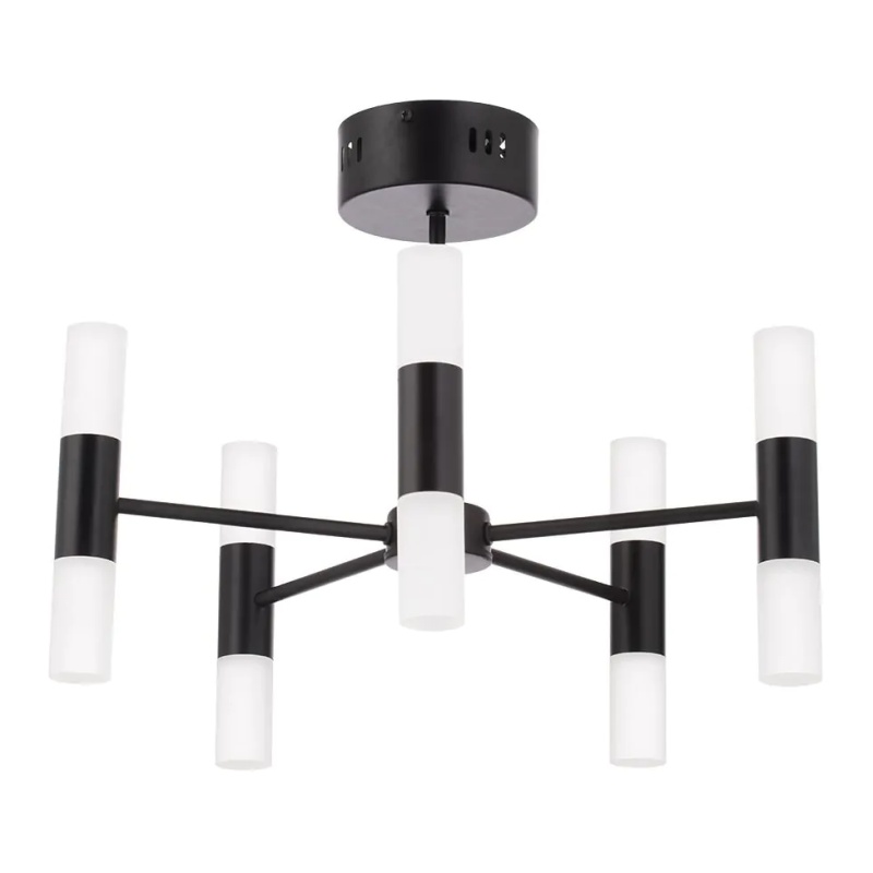 BHS Lois 10 Light Ceiling Light - Black