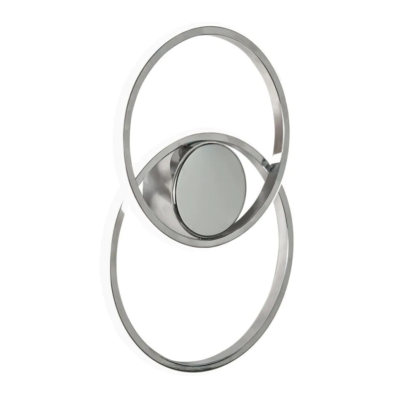 BHS Pei Rings Wall Light - Chrome