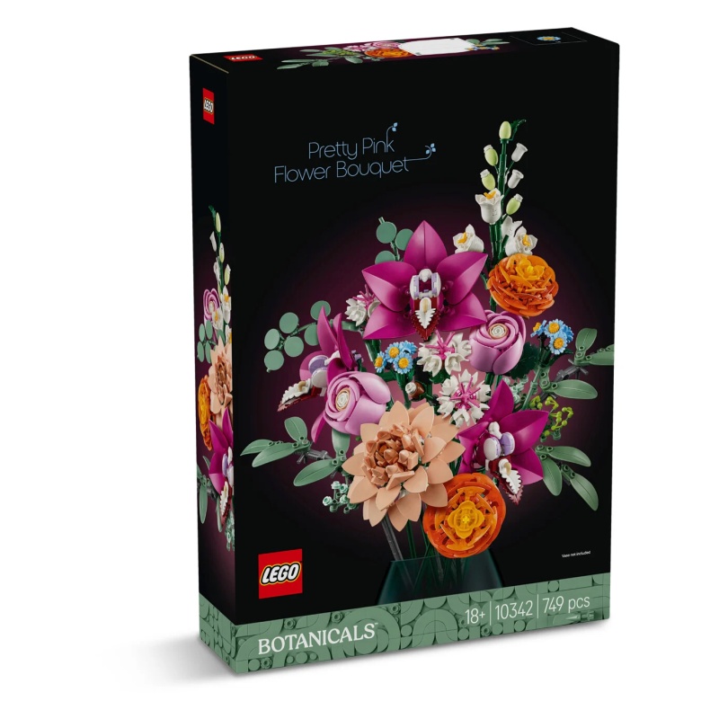 LEGO 10342 Pretty Pink Flower Bouquet